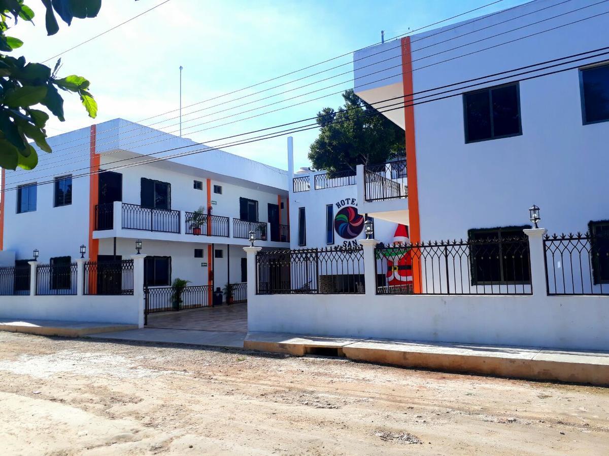 Hotel San Joaquin Bacalar Buitenkant foto